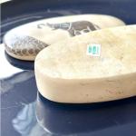 Kenyan Soapstone Elephant Trinket Box Lid