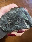 Vintage Inuit Soapstone Eskimo Head Carving