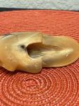 Polished Soapstone Duck Primitive Style Carving
