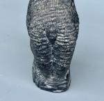 Hand-Carved Soapstone Wolf and Bear Figurine