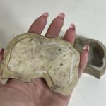 Soapstone Elephant Trinket Box with Lid