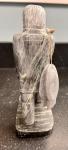 Inuit Soapstone Ice Fisherman Carving by Herb