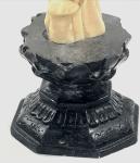 Vintage Soapstone Carving of Asian Woman Statue