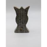 Hand-Carved Soapstone Owl Figurine - 3.5 Inch