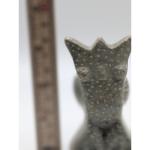 Hand-Carved Soapstone Owl Figurine - 3.5 Inch