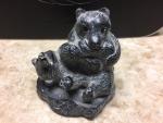 Al Wolf Bear Sculpture - Two Bears Playing, 3