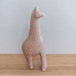 Handmade Soapstone Giraffe Figurine 9" Safari Art
