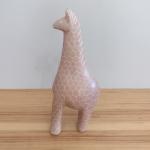 Handmade Soapstone Giraffe Figurine 9" Safari Art
