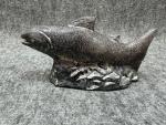 Jolin Soapstone Trout Fish Sculpture from Canada