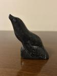 Wolf Soapstone Figurine Sculpture from Canada