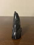 Wolf Soapstone Figurine Sculpture from Canada