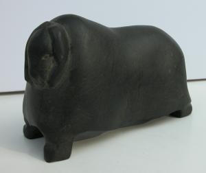 David Arnasungaaq Inuit Muskox Soapstone Sculpture
