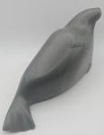 Inuit Soapstone Hand Carved Sea Lion Figure