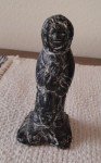 Al Wolf Vintage Soapstone Eskimo Carving