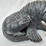 Wolf Soapstone Sculpture - Handmade Canadian Art