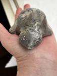 Alaska Soapstone Seal Figurine - Signed Inuit Style