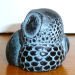 BOMA Canada Black Soapstone Owl Figurine