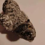 Al Wolf Vintage Soapstone Howling Wolf Sculpture