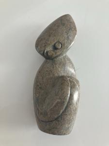Abstract Soapstone Human Figure Sculpture - Modern Art