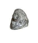 Al Wolf Beaver Soapstone Carving from Canada