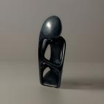 Soapstone Thinking Human Figure Sculpture from Kenya
