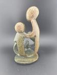 T Medziso Family Stone Sculpture - Soapstone Art