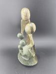 T Medziso Family Stone Sculpture - Soapstone Art