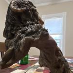 Wolf Song Soapstone Carving Limited Edition 52/2500