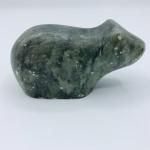 Inuit Soapstone Carved Animal Figures - Bear & Seal