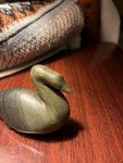 Inuit Soapstone Carving of Arctic Loon