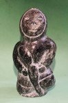 Inuit Soapstone Carvings: Bird and Seal Trio