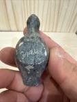 Inuit Soapstone Bird Sculpture Figurine