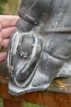 Inuit Soapstone Carving Figurine - 7.75