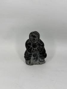 Inuit Art 1974 Soapstone Carving Sculpture