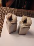 Vintage Chinese Soapstone Animal Stamp Set