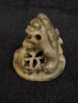 Foo Dog Soapstone Guardian Lion Statue