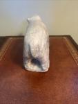 Inuit Soapstone Bear Sculpture - Vintage 4.5" H