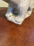 Inuit Soapstone Bear Sculpture - Vintage 4.5" H