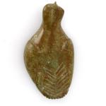 Inuit Soapstone Bird Carving, Signed 1987