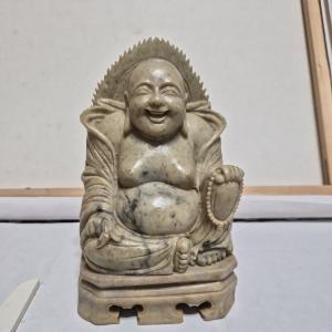 Soapstone Buddha Figurine Statue - Vintage Charm