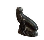 Alaska Soapstone Seal Figurine - Inuit Style