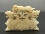 Handcarved Chinese Soapstone Dragon Figurines