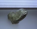 Vintage Inuit Soapstone Walrus Sculpture 8