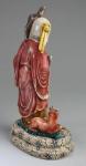 Hand-Carved Chinese Soapstone Statue