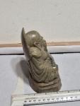 Soapstone Buddha Figurine Statue - Vintage Charm