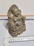 Soapstone Buddha Figurine Statue - Vintage Charm