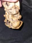 Antique Chinese Soapstone Figure Sculpture