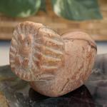 Kisii Soapstone Lion Figurine - 2” Cat Statue