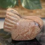 Kisii Soapstone Lion Figurine - 2” Cat Statue