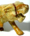 Vintage Asian Hand Carved Soapstone Tiger